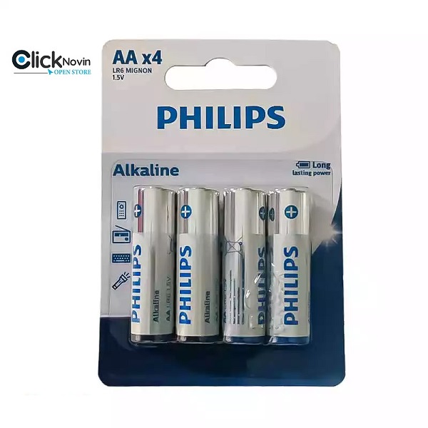باتری قلمی PHILIPS AA×4