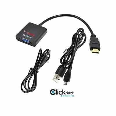 تبدیل VGA به HDMI برند X NOVa