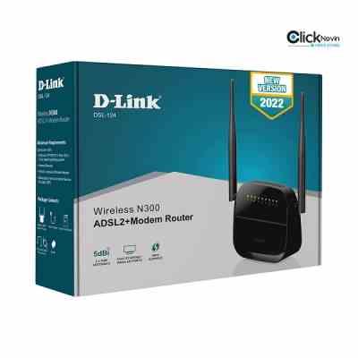 مودم دی لینک (DLINK) مدل DSL 124 با 3 سال ضمانت