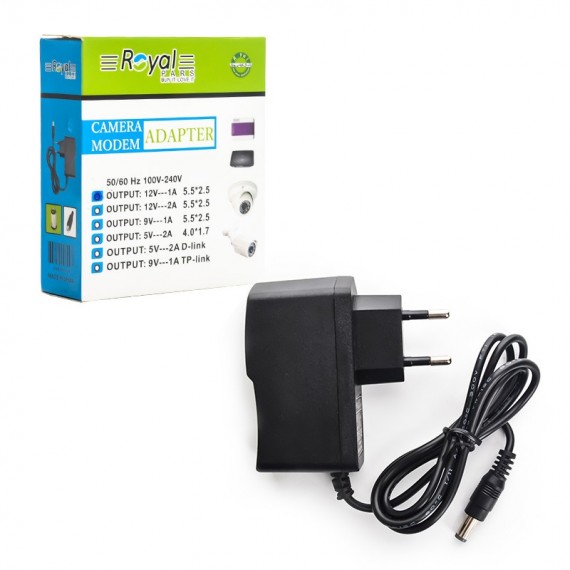 آداپتور 12V 1A برند royal