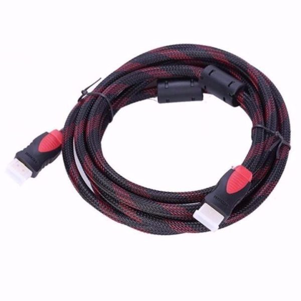 کابل HDMI 5m پک قرمز کنفی