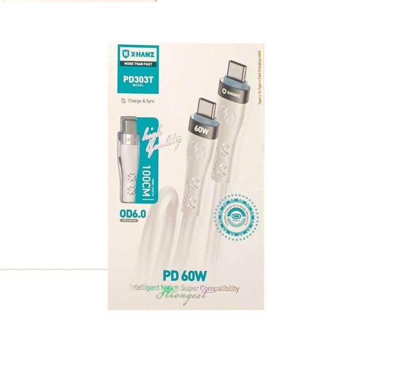 کابل شارژر type c 60w PD303T