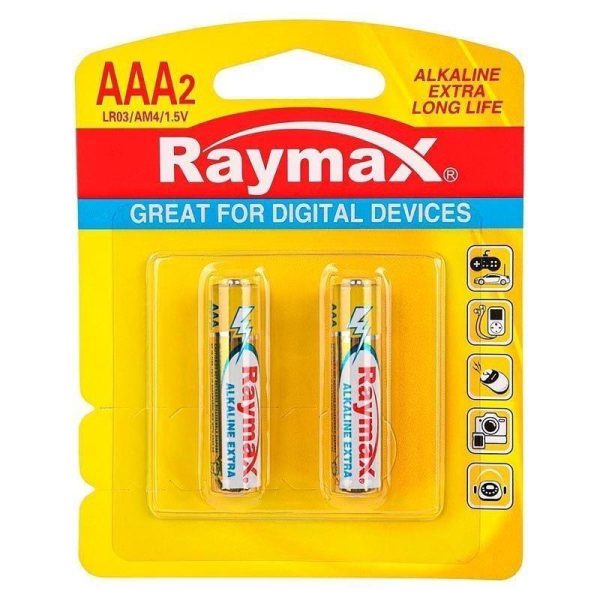 باتری نیم قلمی Alkaline برند Raymax