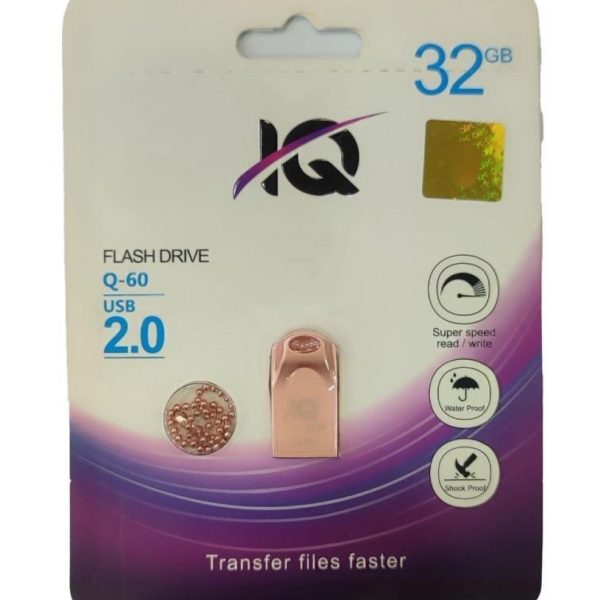 فلش 32 گیگ IQ -Q60 گارانتی مادام