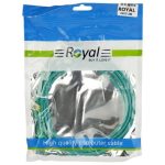 کابل شبکه 3 متری cat 5 برند Royal