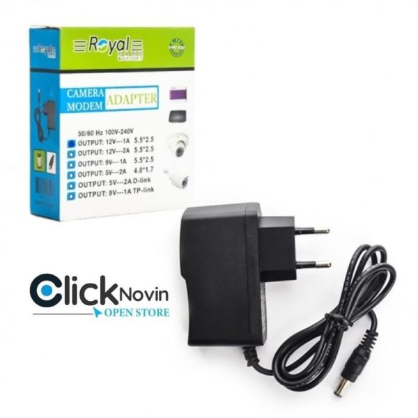 آداپتور 12V 1A برند royal