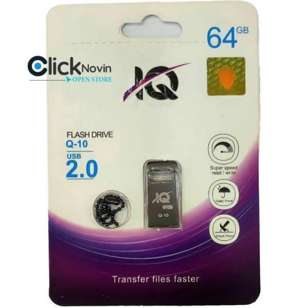 فلش 64 گیگ q10- IQ-گارانتی مادام