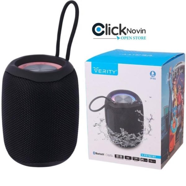 اسپیکر bluetooth پرتابل مدل 7021 برند verity