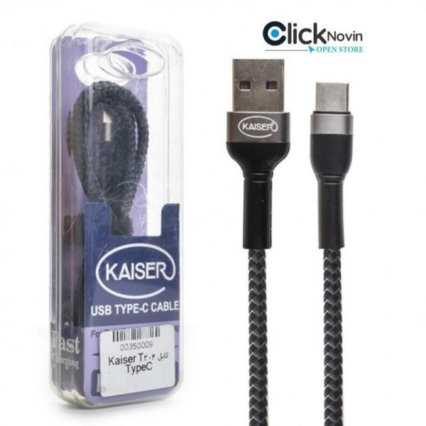 کابل شارژ type- c برند KAISER T204 1M