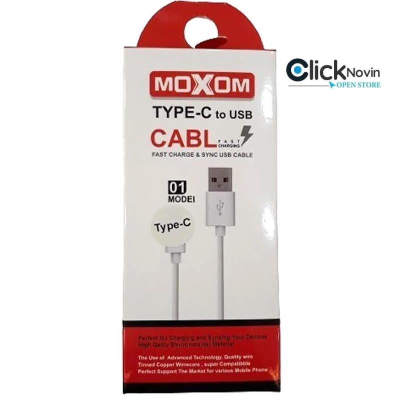کابل شارژ type- c برند MOXOM -1