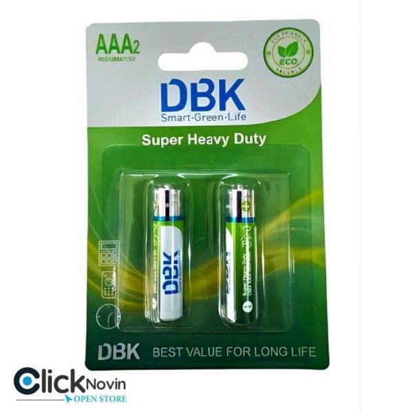 باتری نیم قلم کارتی برند DBK