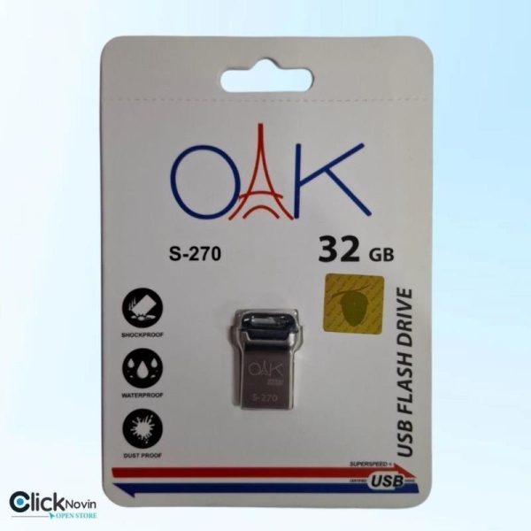 فلش 32 گیگ OAK S-270 گارانتی مادام