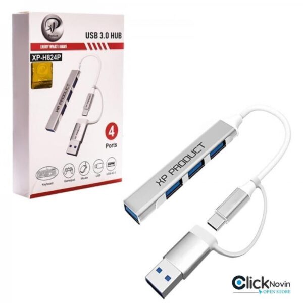 هاب 4 پورت p824 XP