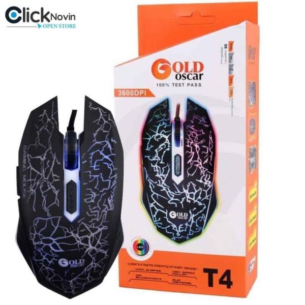 موس سیم دار game T4 برند Oscar