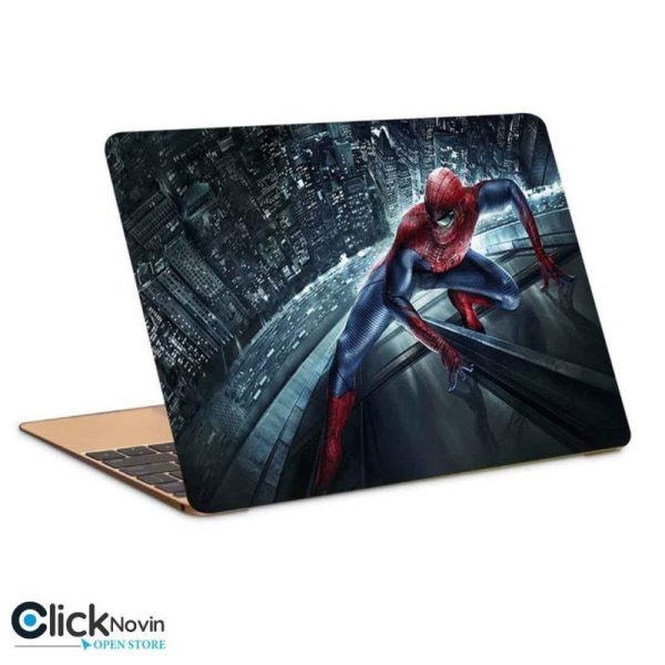 استیکر پشت لپ تاپ به همراه برچسب حروف فارسی کیبورد