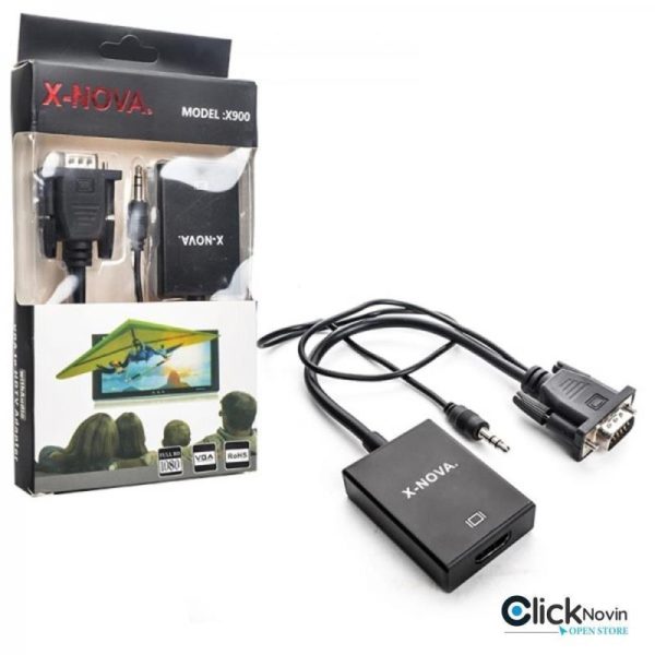 تبدیل VGA به HDMI برند X-NOVa