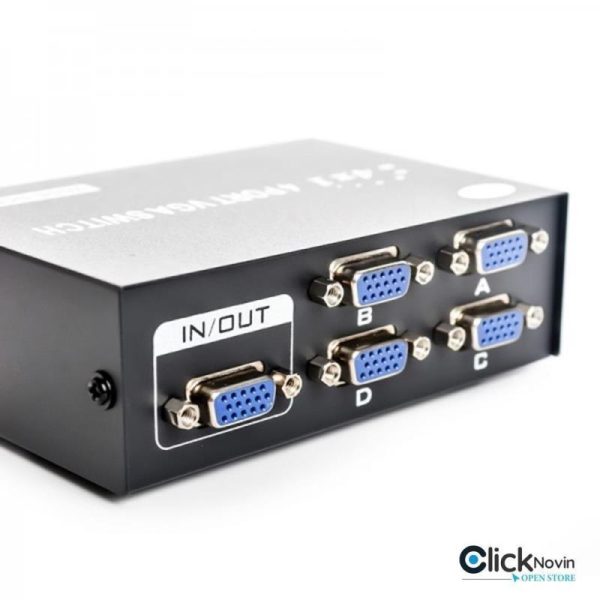 سویچ VGA برند GREAT پورت 1 به 4