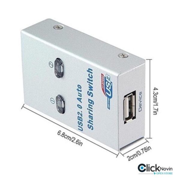 سویچ پرینتر 1 به 2 مدل FJ-2UA