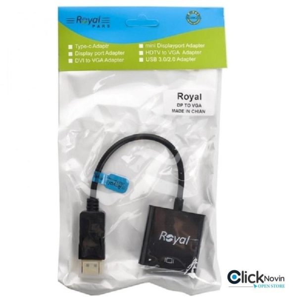 کابل Dp to vga Rc-3010(Royal)