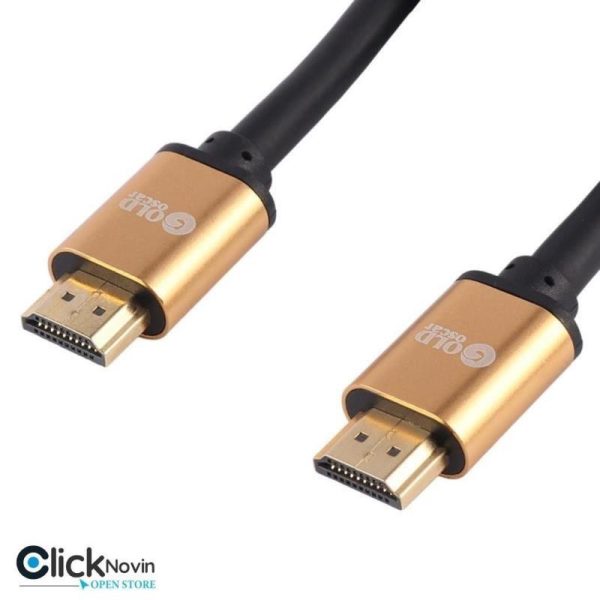 کابل HDMI 4K 10m سرفلزی برند Gold Oscar