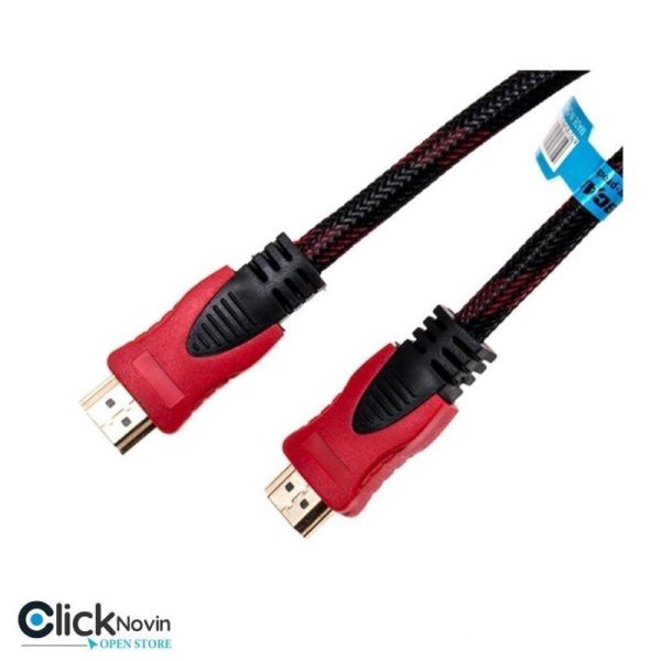 کابل HDMI 5m پک قرمز کنفی