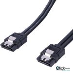 کابل دیتا ساتا قفل دار ( مشکی6g)