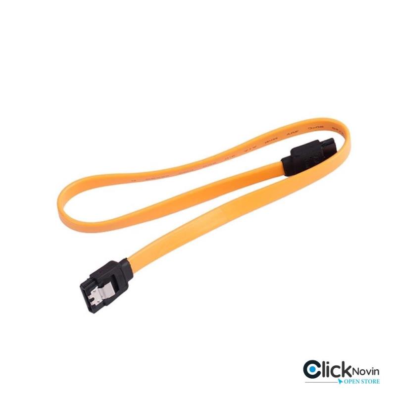 کابل دیتا ساتا قفل دار (نارنجی)