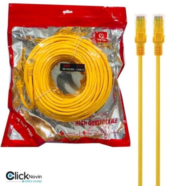 کابل شبکه 30 متری YETAL CAT6
