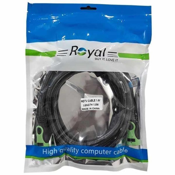 کابل HDMI 1.5M برند ROYAL (رویال)