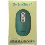 موس بی سیم silent مدل m333 برند datalife رنگ سبز