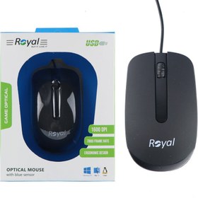 موس سیم دار مدل M261 برند ROYAL (رویال)
