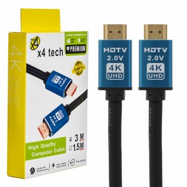 کابل HDMI 3 متری برند X4 کیفیت 4K